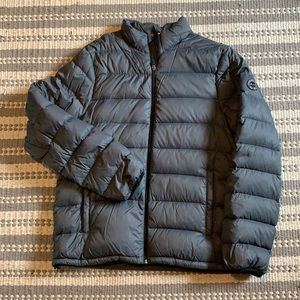 Abercrombie Grey Puffer Jacket